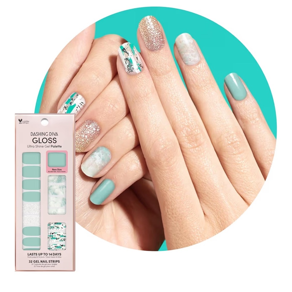 💖✨ Dashing Diva Gloss Gel Strips Desert Quartz New Factory Sealed 💖✨ 3 for $15